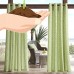 Madison Park Morro Printed Fret 3M Scotchgard Outdoor Curtain Panel 4 Color Option (84", Green)   